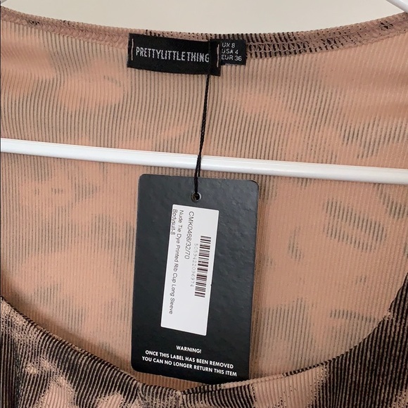 Pretty Little Thing tie dye body suit - Picture 2 of 4